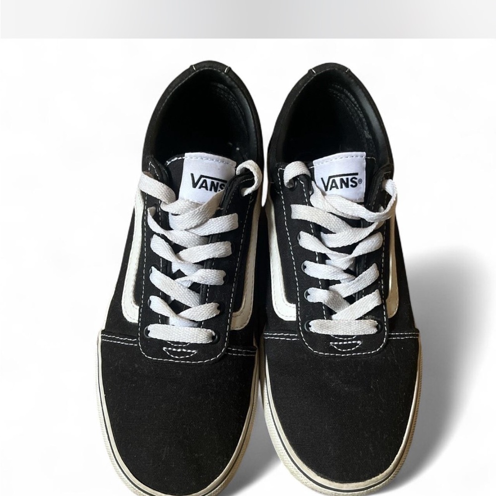 Vans Black and White Sneakers